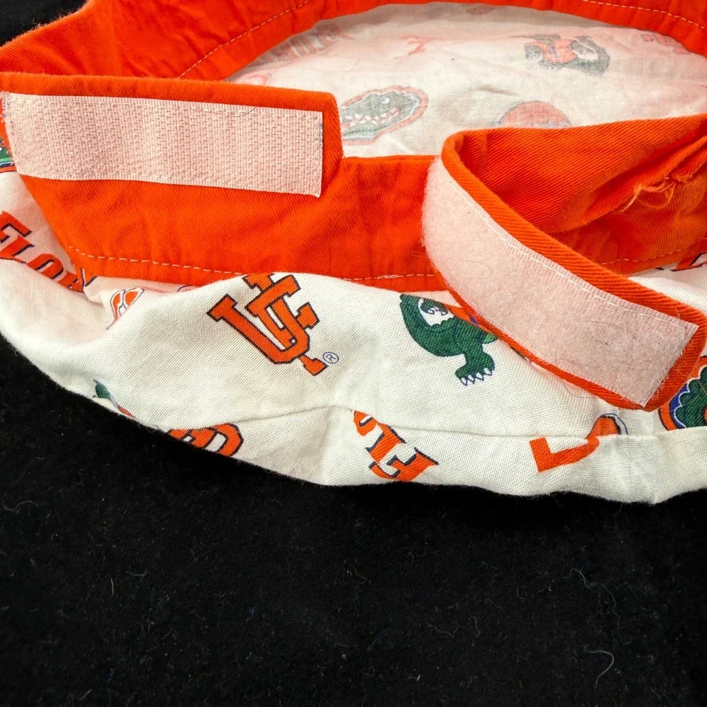 Florida Gators Chef Hat Unisex OS White Orange NCAA Culinary Cooking Cap
